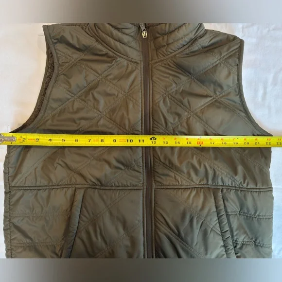 Prana Elsa Olive Green Vest - Picture 6 of 6